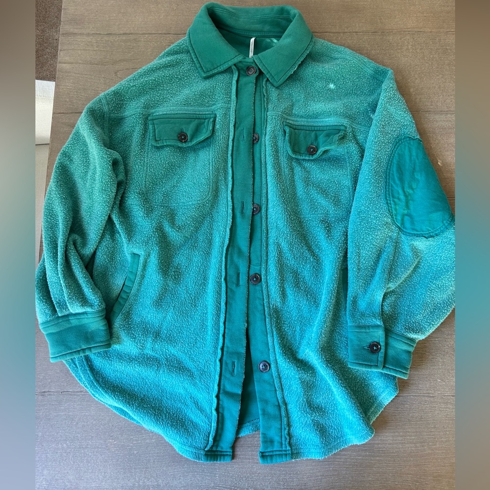 Free people sweatshirt jacket size xs